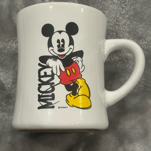 Disney Other - Disney Mickey Mouse Red and Yellow Character Mug